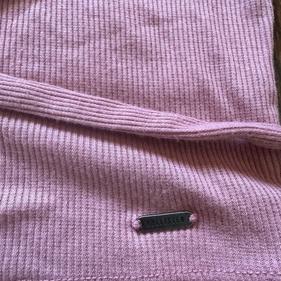 Hollister Pink Wrap Crop Top - Picture 4 of 4